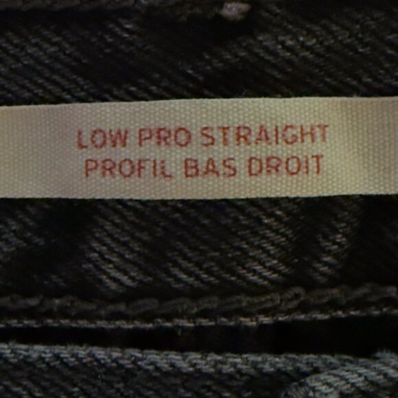 Levi's Low Pro Straight in Black - Size 28 - Picture 4 of 11
